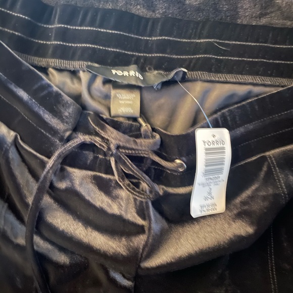 NWT Torrid velvet taper pull on pant size 3 - Picture 5 of 6